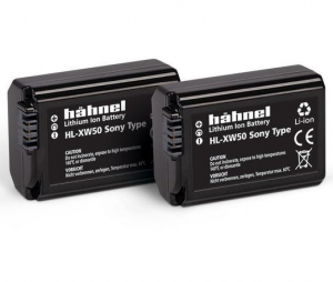 Hahnel HL-XW50 Twin Pack akkumulátor szett (Sony NP-FW50, 1000mAh) (1000 160.4)